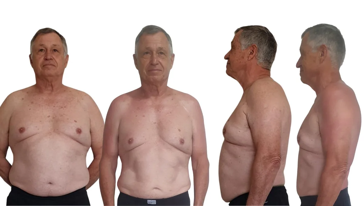 Trevor Clarke before and after transformation
